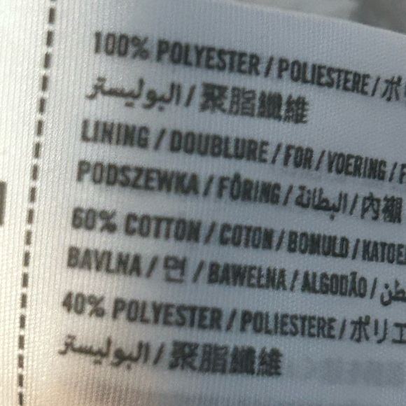 Abercrombie & Fitch Women’s large Snap Up Pink And Ivory Fleece Pullover - Picture 5 of 6